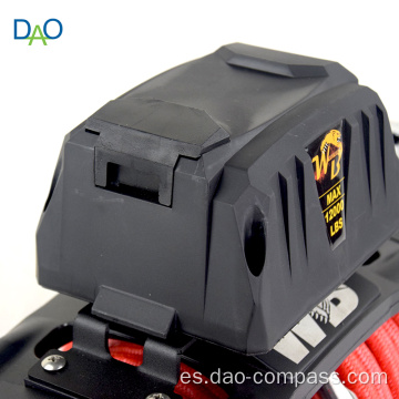 12000lbs impermeable cuerda sintética 4x4 cabrestante eléctrico 12V